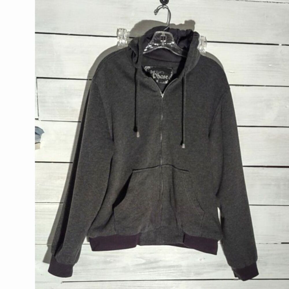 Vintage 1st Phase Hooded Full Zip-up Heavy Sweatshirt/Jacket